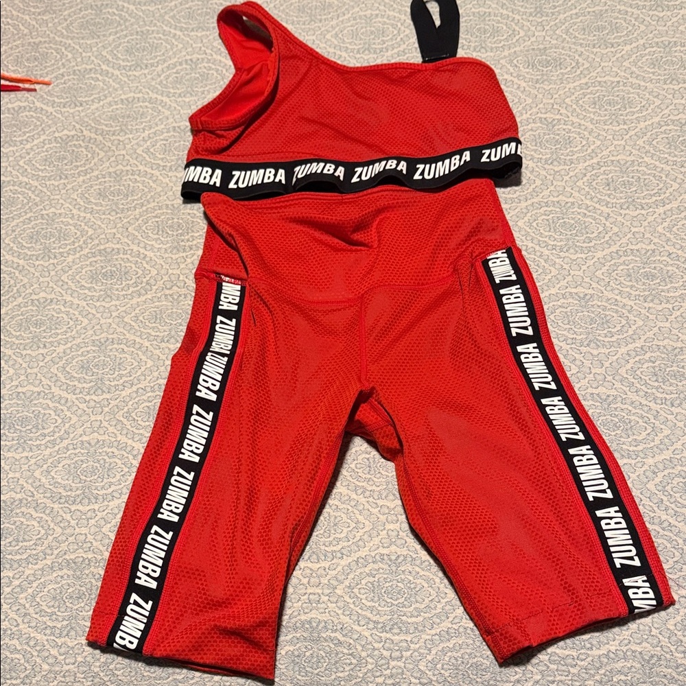 Zumba Fitness Red Women's Shorts
